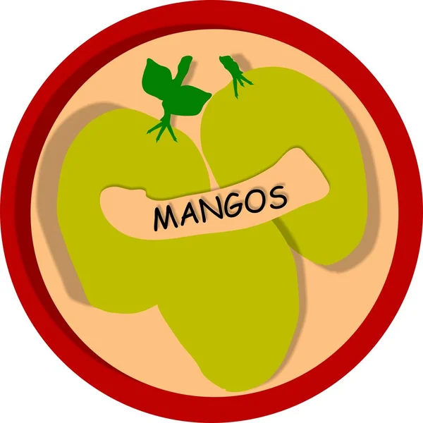 Mango Eladó — Stock Fotó