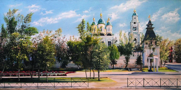 Астраханский Кремль — стоковое фото