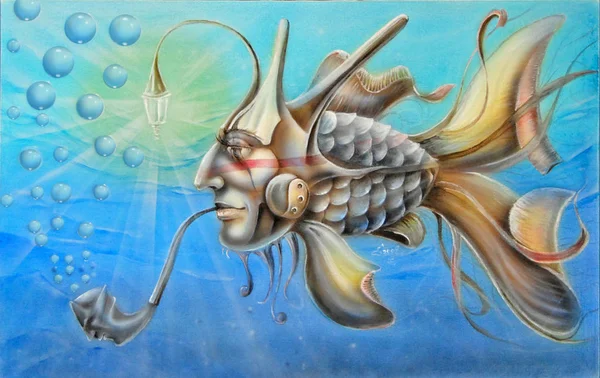 Illüstrasyon. El yapımı.Geleneksel techniuqe.