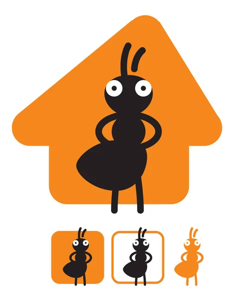 Karınca builder. Logo veya illüstrasyon için kiti