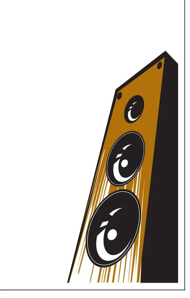 Akustik sistemi, ön hoparlör. İllüstrasyon