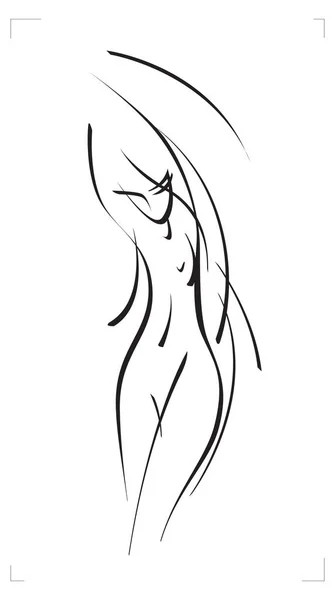 Bir şekil vektör çizimi.