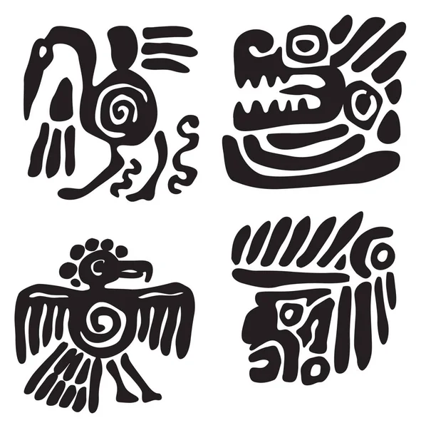 Maya-Ornament. — Stockvektor