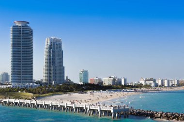 Miami South beach. Güney pointe pier