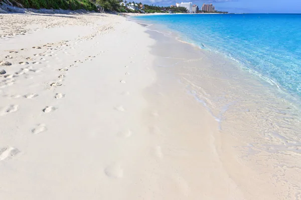 Águas Turquesa Mar Caribe Nassau Bahamas — Fotografia de Stock