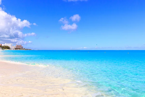 Türkisfarbenes Wasser Der Karibik — Stockfoto
