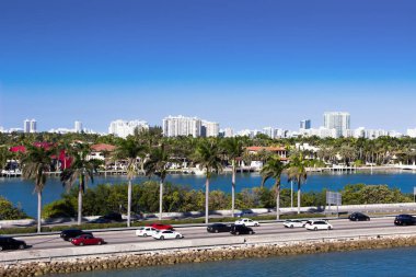 Miami, Macarthur Causeway, ABD, Florida