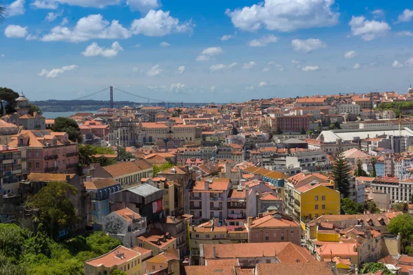 Vista Dall Alto Lisboa Portogallo — Foto Stock
