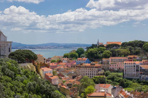 Vista Dall Alto Lisboa Portogallo — Foto Stock