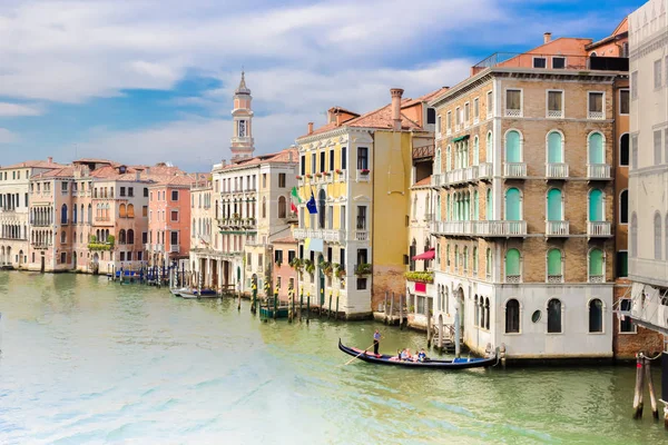 Canal Veneciano Agosto 2015 Venecia — Foto de Stock