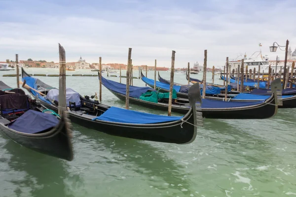 Canal Veneziano Dia Desagradável — Fotografia de Stock