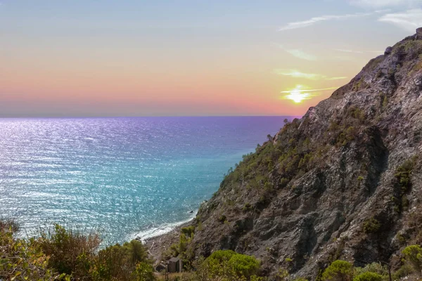 İtalyan sahil, Cinque Terre, Liguria — Stok fotoğraf