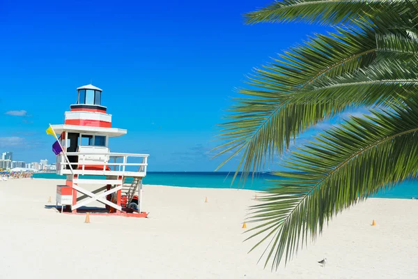 Torre Salvavidas South Beach Miami Beach Florida — Foto de Stock