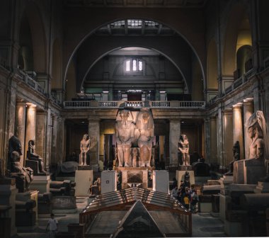 Main Hall Kahire Mısır Müzesi