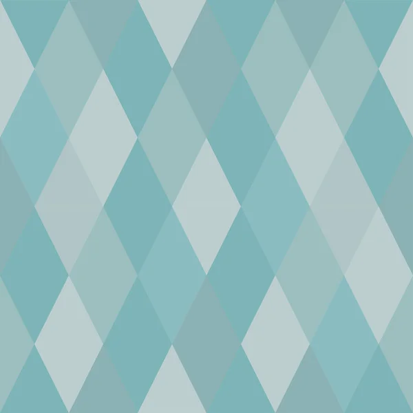Naadloze Patroon Van Rhombuses Van Licht Blauwe Tinten — Stockvector