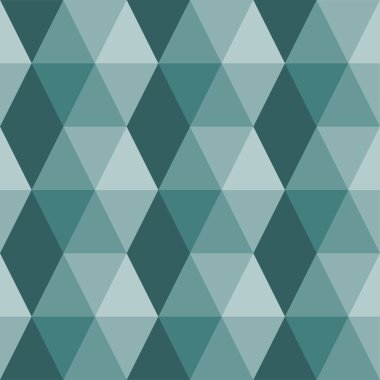 Üçgenler ve altıgen yanarak bahislerin doğru sorunsuz soyut desen. Soğuk ölçek. Kenarları.