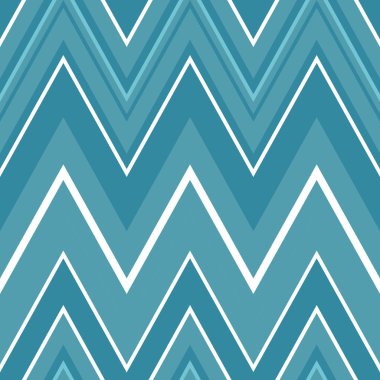 Tekstil retro desen mavi. Zikzak çizgiler. Seamless.Simple geometrik tarzı