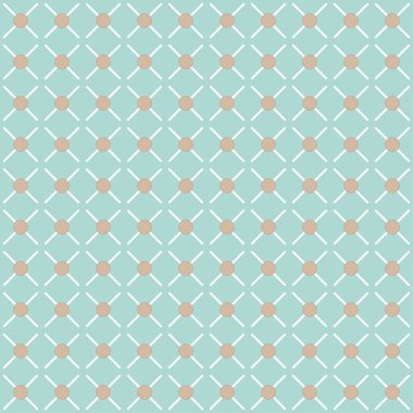 Seamless modeli satırları ve dairelerin turkuaz bir arka plan üzerinde. Geometrik ışık desen