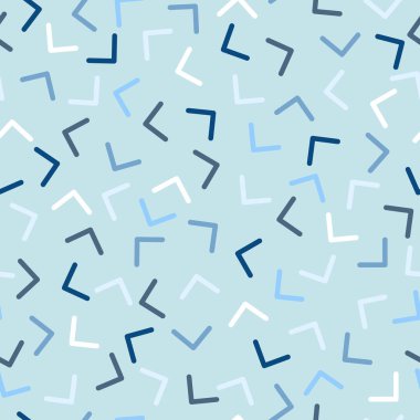 Geometri tarzı. Köşeler, farklı yönlere çevirdi. Seamless modeli. Kış coloed