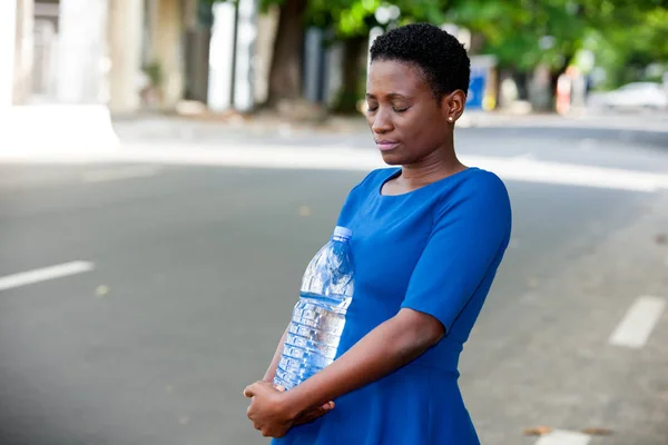 Porträt eines afrikanischen Mädchens. — Stockfoto