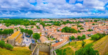 Modern Carcassonne, Frangı havadan görünümü