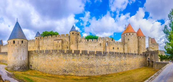 Fortification Carcassonne Franc — Stock Photo, Image