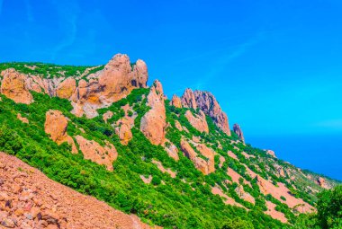 Pic du Cap Roux at Esterel Massif in Franc