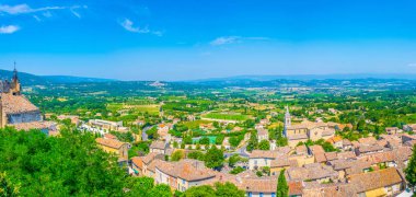 Franc 'taki Bonnieux köyü