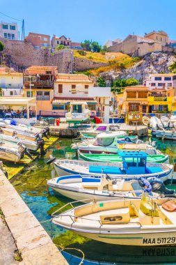 Marsilya Vallon des Auffes limanı, Franc