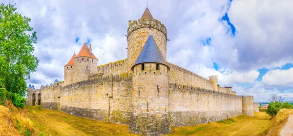 Fortification Carcassonne Franc — Stock Photo, Image