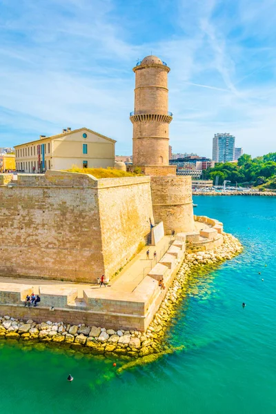 Fort Saint Jean Marseille Franc — Stockfoto