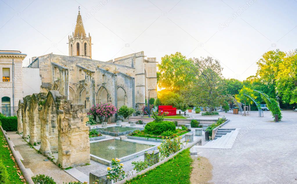 St Martial Temple in Avignon, Franc