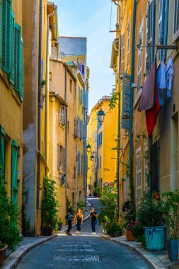 Le Panier bölgesi Marsilya, Frangı dar bir sokakta