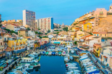 Marsilya Vallon des Auffes limanı, Franc