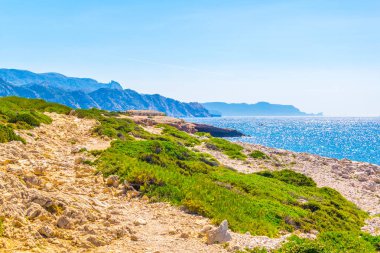 Franc 'taki Les Calanques Ulusal Parkı