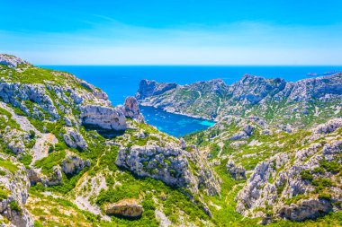 Calanque Sormiou Franc 'taki les Calanques Ulusal Parkı' nda