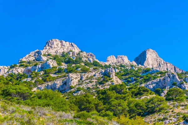 Park Narodowy Les Calanques Francji — Zdjęcie stockowe