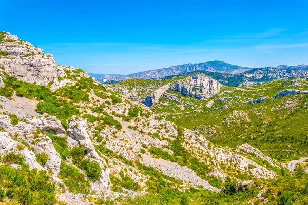 Park Narodowy Les Calanques Francji — Zdjęcie stockowe