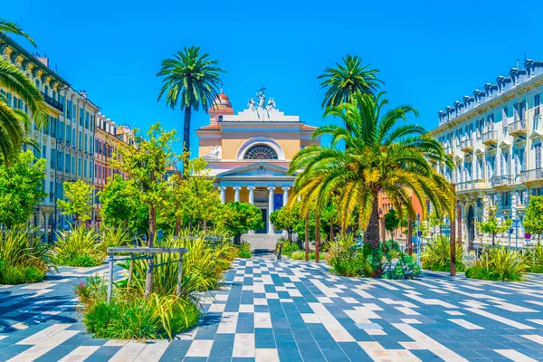 Katholische Kirche Saint Jean Baptiste Voeu Nizza Frankreich — Stockfoto