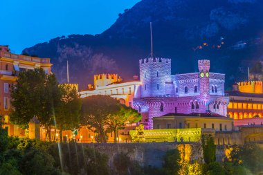 Sarayı, hemen hemen sırasında Monaco Prensi