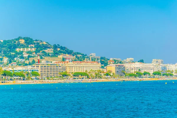 Seaside Cannes Franc — Stock Photo, Image