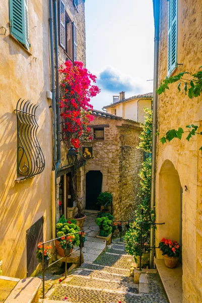 Una Stradina Nel Centro Storico Saint Paul Vence Franc — Foto Stock