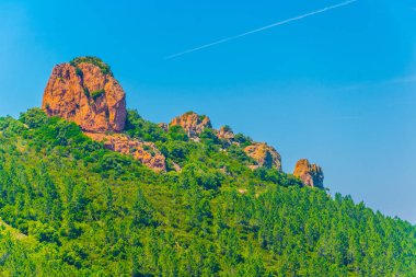 Pic du Cap Roux at Esterel Massif in Franc