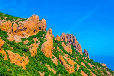 Pic du Cap Roux at Esterel Massif in Franc