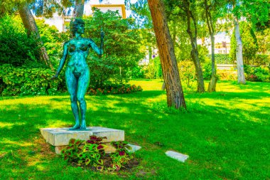 Monac bahçelerde Saint Martin