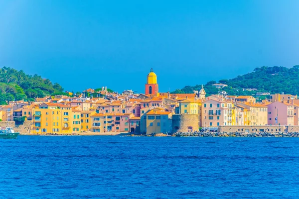 Seaside Saint Tropez Franc — Stock Photo, Image