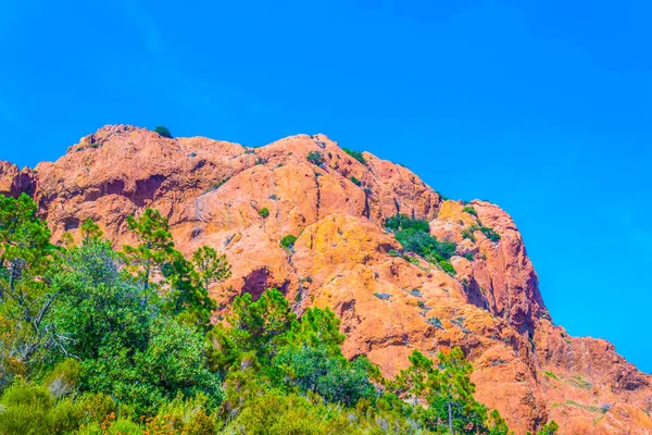 Pic Cap Roux Esterel Massif Franc — стоковое фото