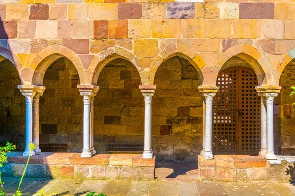 Inner Courtyard Frejus Cathedral Franc — Stock Photo, Image