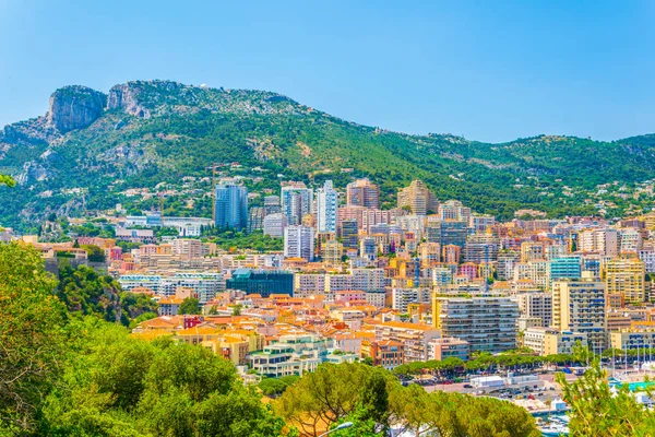 Вид Воздуха Монак — стоковое фото
