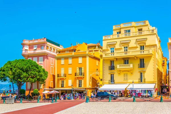 Edificios Históricos Place Palais Monac — Foto de Stock